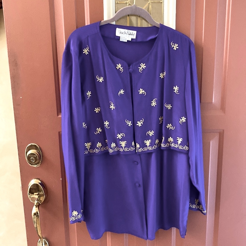 Diane Von Furstenberg Silk Top